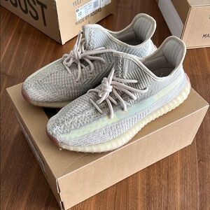 Adidas Yeezy Boost 350 V2 in Gray and Cream